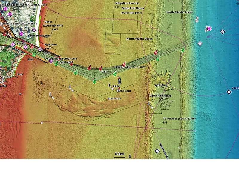 Carta Náutica do Mediterrâneo Garmin Navionics Vision+™