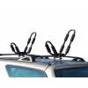 Kayak roof rack for transporting more than one kayak on your car.