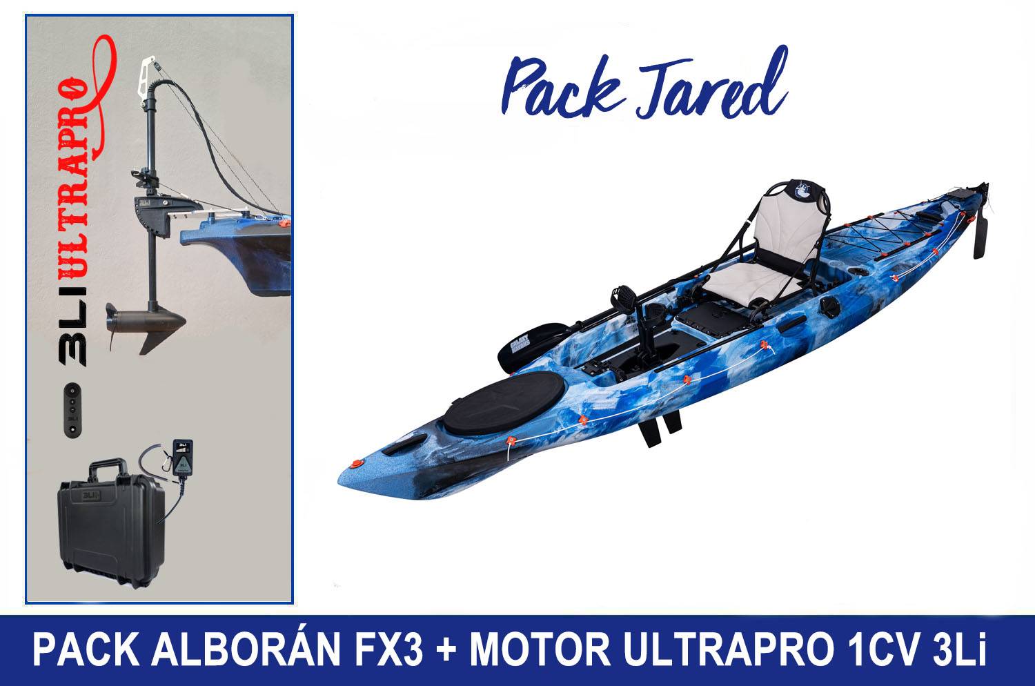 Pack Alborán FX3 + Motor UltraPro 1cv 3Li