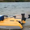 Hobie Lynx Gudgeon with Universal Versa Rudder™ Adapter and Pole Steering With Telescopic Handle