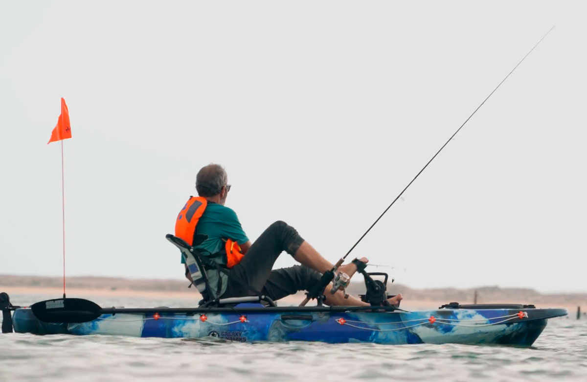 pedal fishing kayak