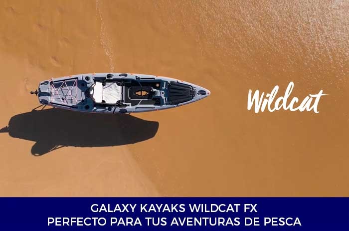 Galaxy Kayaks Wildcat FX, perfect for your fishing adventures