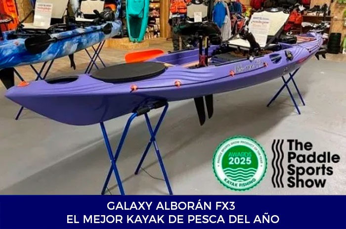 Galaxy Alborán FX3, the best fishing kayak of the year