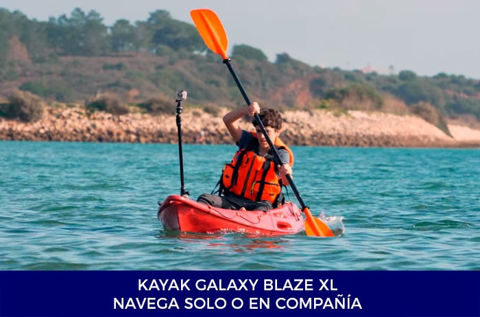 Galaxy Blaze XL kayak, sail and fish alone or in company